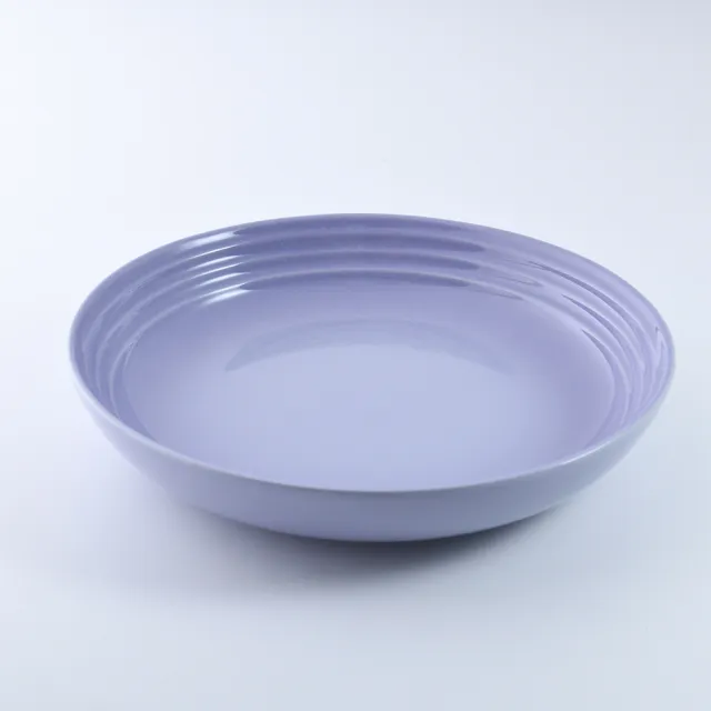 【Le Creuset】布列塔尼圓舞曲系列 義麵盤組 22cm 4入 薔薇粉/薄荷綠/海岸藍/粉彩紫