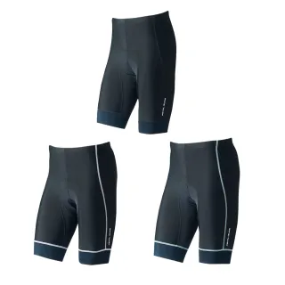 【PEARL iZUMi】涼感抗UV男短車褲 黑線條 220-3DR-1 20(抗UV/吸汗/抗菌防臭/單車/運動/自行車)