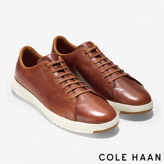 【Cole Haan】GP TENNIS SNEAKER 極簡真皮休閒網球男鞋(C22585)