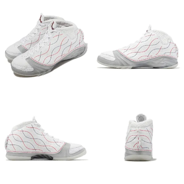 【NIKE 耐吉】休閒鞋 Air Jordan 23 Retro 男鞋 白 銀 Mid-Autumn Festival(FV3621-140)