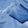 【5th STREET】中性款前雙口袋造型牛仔外套-拔淺藍