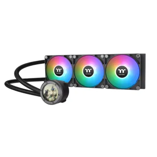 【Thermaltake 曜越】TH360 V2 Ultra ARGB Sync主板連動版一體式 360mm 水冷散熱器(CL-W384-PL12SW-A)