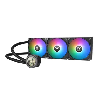 【Thermaltake 曜越】TH420 V2 Ultra ARGB Sync主板連動版一體式 420mm 水冷散熱器(CL-W386-PL14SW-A)