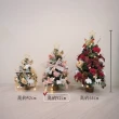【KIRA與花花藝】PE法式質感聖誕樹/中-奶茶灰/桌上聖誕樹(永生花裝飾/聖誕禮物/聖誕節/交換禮物/聖誕樹)