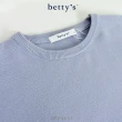 【betty’s 貝蒂思】下擺壓褶素面針織上衣(共二色)