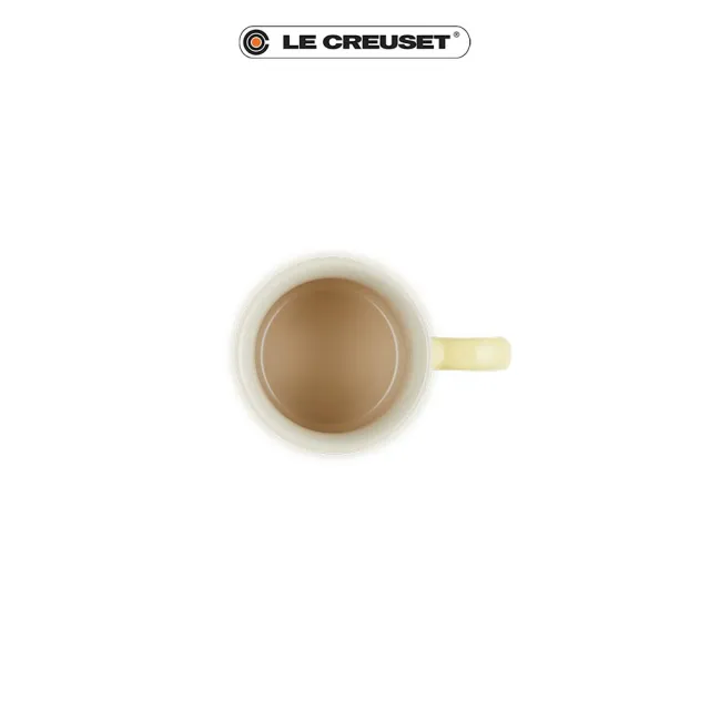 【Le Creuset】瓷器馬克杯 400ml(閃亮黃)