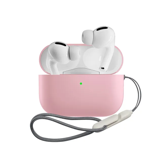 Apple 蘋果】獨家保護套+掛繩組AirPods Pro 2 (MagSafe充電盒) - momo