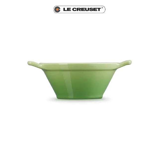 【Le Creuset】瓷器卡蘇雷碗(棕櫚綠)