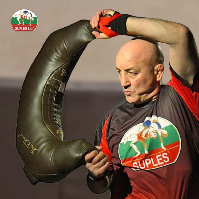 SUPLESSUPLES 保加利亞訓練包Original真皮系列37lbs-L(牛角包 肌耐力 核心訓練 柔道 角力 格鬥運動)