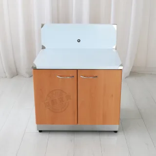 【Abis】客製商品-頂級升級款不鏽鋼72瓦斯爐台/流理台/工作台/收納廚具/多款色板可選(桶身304)