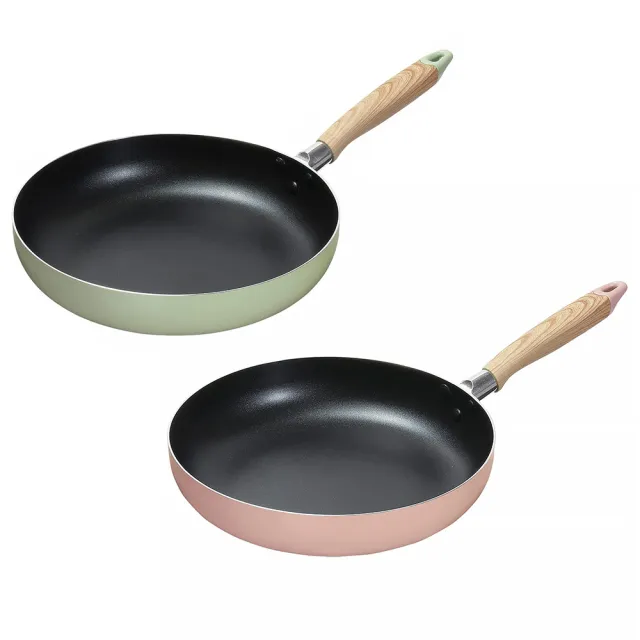 【Pearl Life 珍珠金屬】日本NATURAL COOK PURE 不沾平底深煎鍋 28cm IH爐可用鍋(不挑爐具、2色可選)