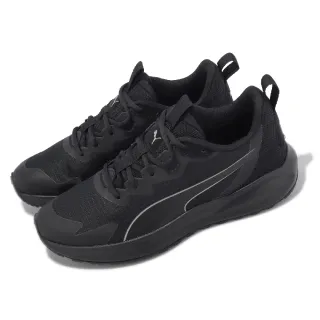【PUMA】越野跑鞋 Twitch Runner Trail 男鞋 女鞋 黑 全黑 抗撕裂鞋面 入門款 戶外 運動鞋(376961-13)