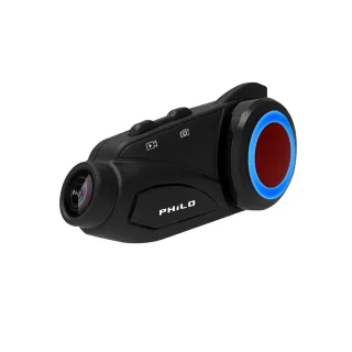【Philo 飛樂】官方旗艦店 2K高畫質 獵鯊藍芽對講機車行車紀錄器  M3 PLUS(加贈32GB記憶卡)