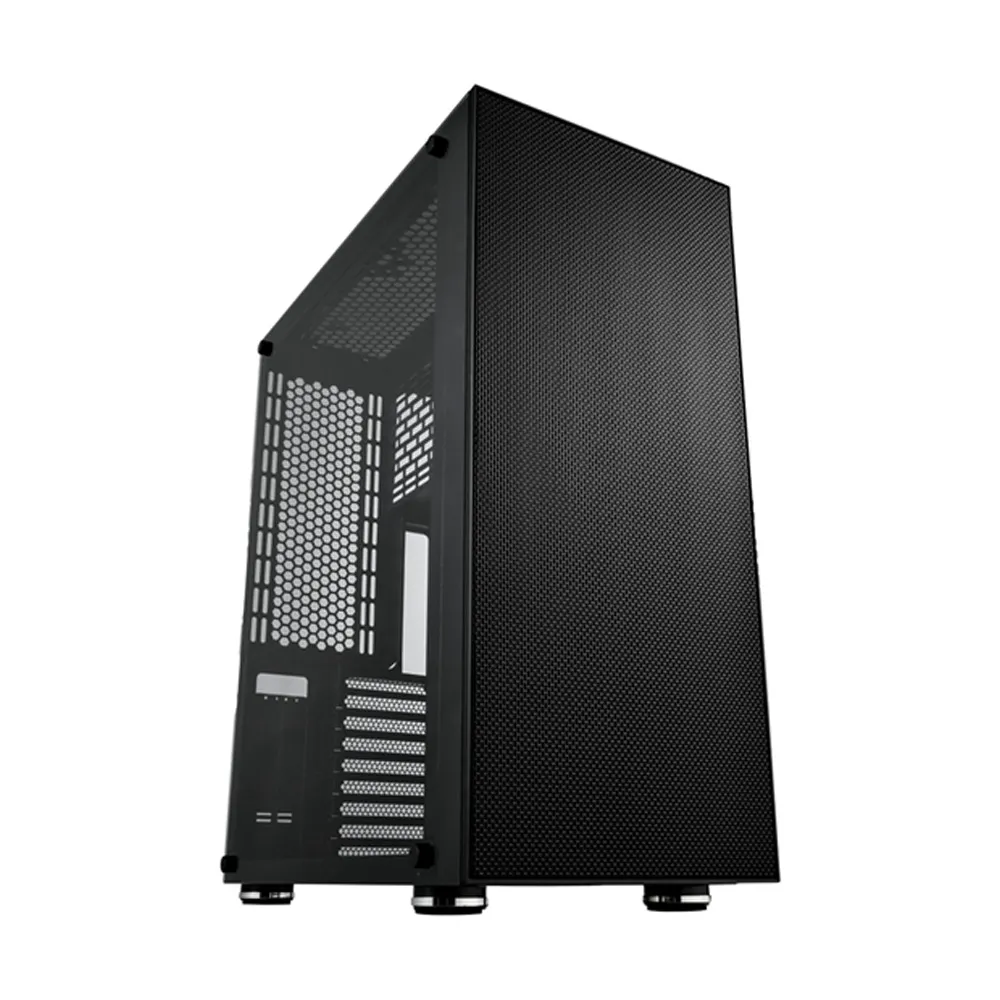 【FSP 全漢】CUT610 E-ATX 電腦機殼(壓克力側透/黑色)