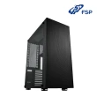 【FSP 全漢】CUT610 E-ATX 電腦機殼(壓克力側透/黑色)