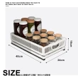 【ONE HOUSE】原家系分層櫥櫃抽拉水槽置物架(40CM-小款 1入)