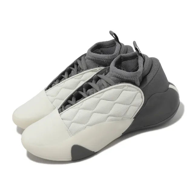 adidas 愛迪達】籃球鞋Harden Vol.7 白灰哈登7代大鬍子愛迪達(IE9257