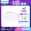 【Philips 飛利浦】悅歆 LED 調光調色吸頂燈42W/5300流明-璀璨版(PA010)