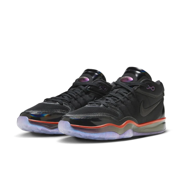 NIKE 耐吉NIKE 耐吉 籃球鞋 男鞋 女鞋 運動鞋 包覆 緩震 AIR ZOOM G.T. HUSTLE 2 GTE EP 黑 FV4139-001