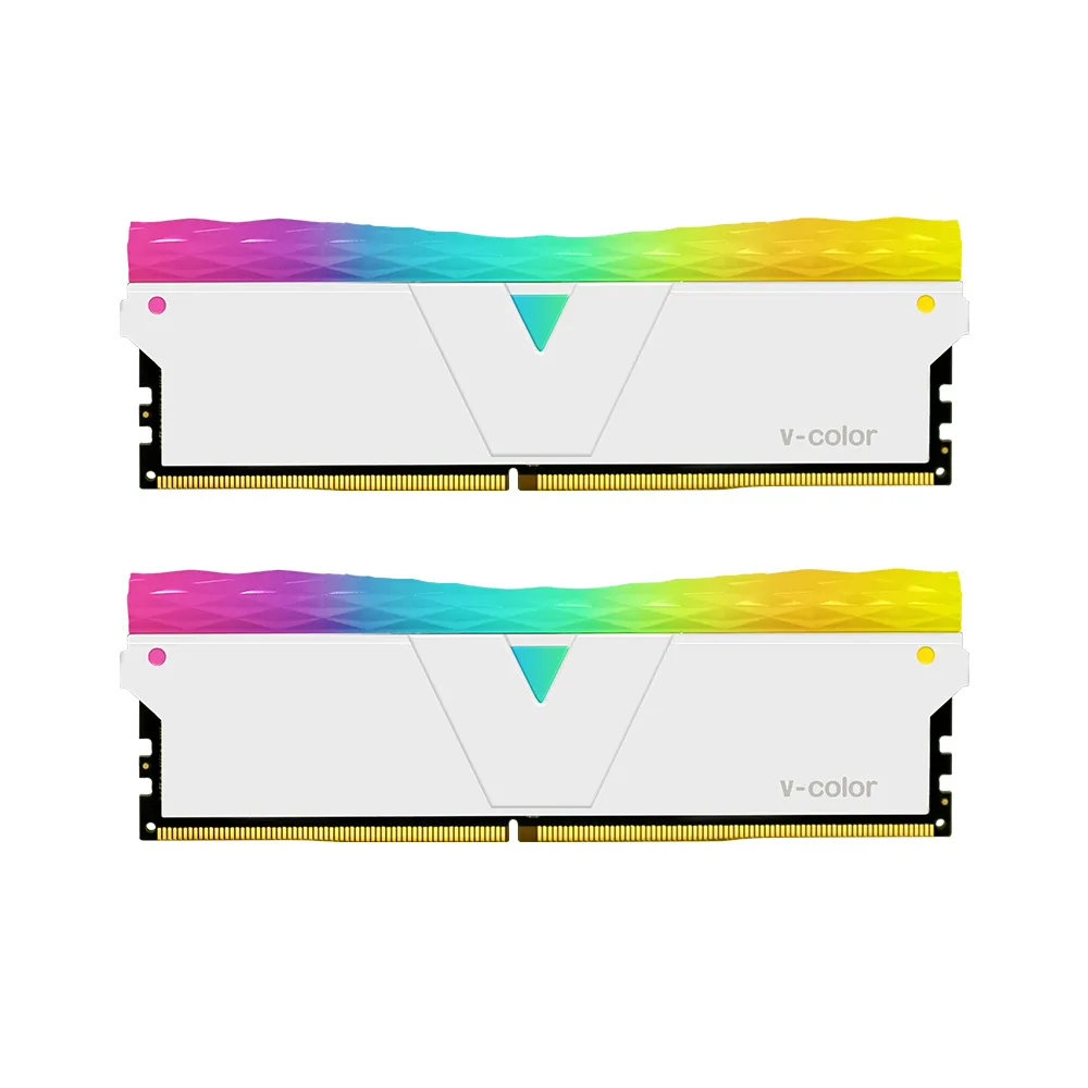 【v-color 全何】Prism Pro RGB DDR4 3600 64GB kit 32GBx2(桌上型超頻記憶體)