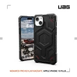 【UAG】iPhone 15 Plus 磁吸式頂級特仕版耐衝擊保護殼-軍用黑(吊繩殼 支援MagSafe功能 10年保固)