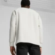 【PUMA】長袖 上衣 大學T 衛衣 女 男 中性款 流行系列Classics 質感圓領衫 白色 歐規(62521917)