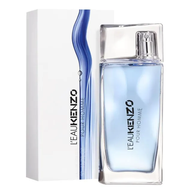 【KENZO】L EAU HOMME 風之戀男性淡香水50ml 新包裝(專櫃公司貨)