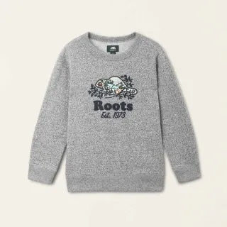 【Roots】Roots大童-戶外探險家系列 圓領上衣(灰色)
