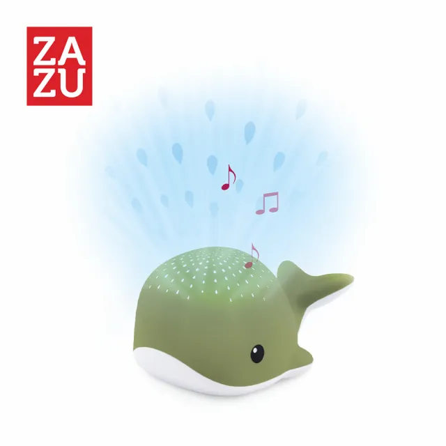【ZAZU】安撫音樂投影燈 / 音樂鈴 海洋好朋友系列(多款可選)