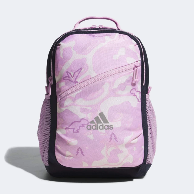 adidas 愛迪達 後背包 運動包 書包 旅行包 童包 KIDS LK BP AOP 粉 IK4845