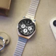 【CITIZEN 星辰】Tsunokurono 50週年復刻熊貓計時腕錶/黑面38mm(AN3660-81E)