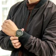 【CASIO 卡西歐】G-SHOCK 八角錶殼耐衝擊運動雙顯腕錶/綠x黑框(GA-2110SU-3A)