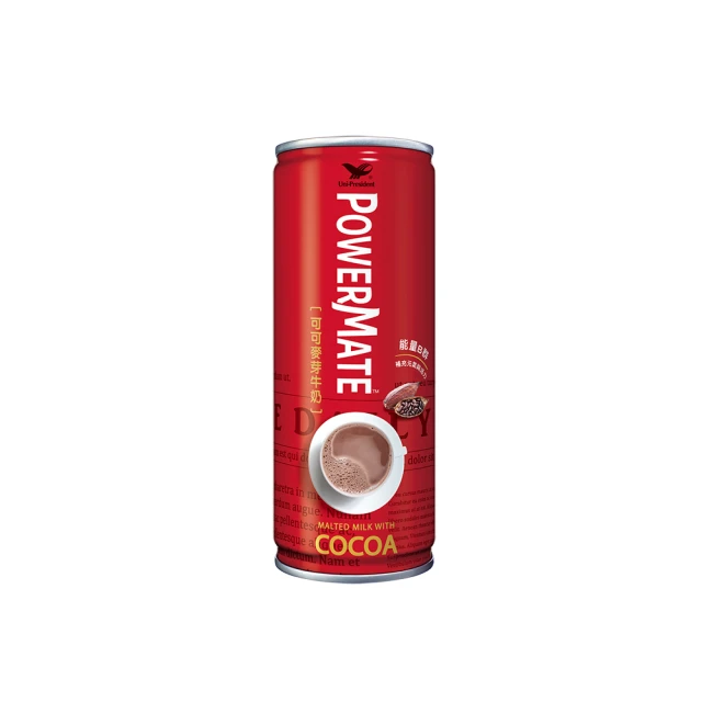 【統一】PowerMate可可麥芽牛奶250ml x24入/箱