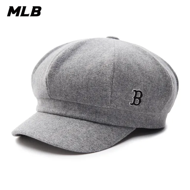 【MLB】羊毛報童帽 波士頓紅襪隊(3ACB00336-43MGS)