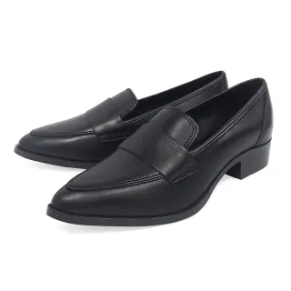 【TINO BELLINI 貝里尼】義大利進口尖頭樂福鞋FWCT026D(黑色)