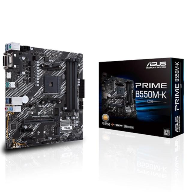 【ASUS 華碩】PRIME B550M-K/CSM DDR4 主機板