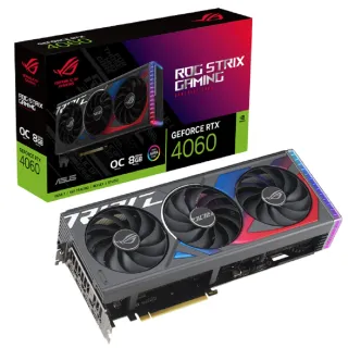 【ASUS 華碩】ROG Strix GeForce RTX 4060 OC 版 8GB GDDR6 顯示卡