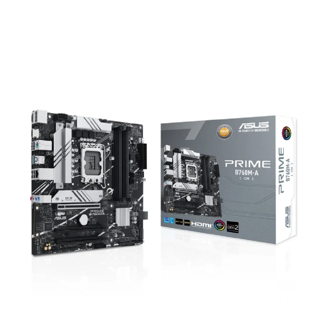 【ASUS 華碩】PRIME B760M-A-CSM主機板