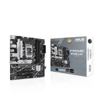 【ASUS 華碩】PRIME B760M-A D4-CSM主機板