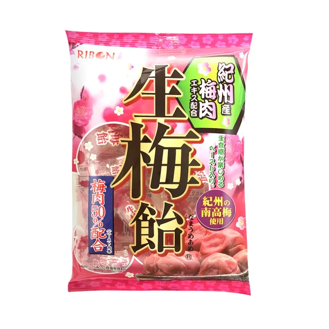 【Ribon 立夢】紀州梅肉生梅糖(65g)