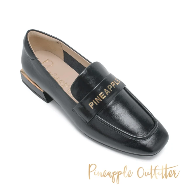 Pineapple Outfitter MAHPEE 品牌羊皮深口低跟鞋(黑色)