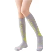 【SPORTS HOUSE】超值2入組 加厚保暖羊毛襪 高筒登山襪 透氣排汗 運動 高爾夫球襪(跑步 自行車 滑雪 女款)