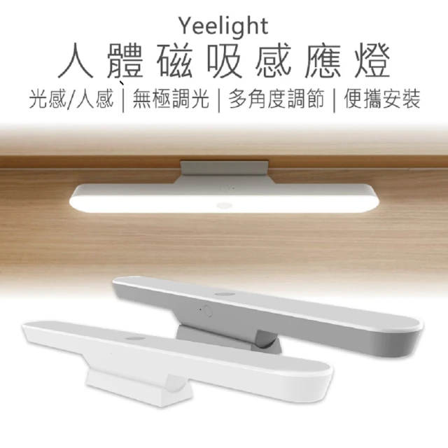 【YEELIGHT 易來】Yeelight 人體感應燈 A27(Yeelight 人體感應燈 A27 感應燈 充電感應燈 多角度感應燈)