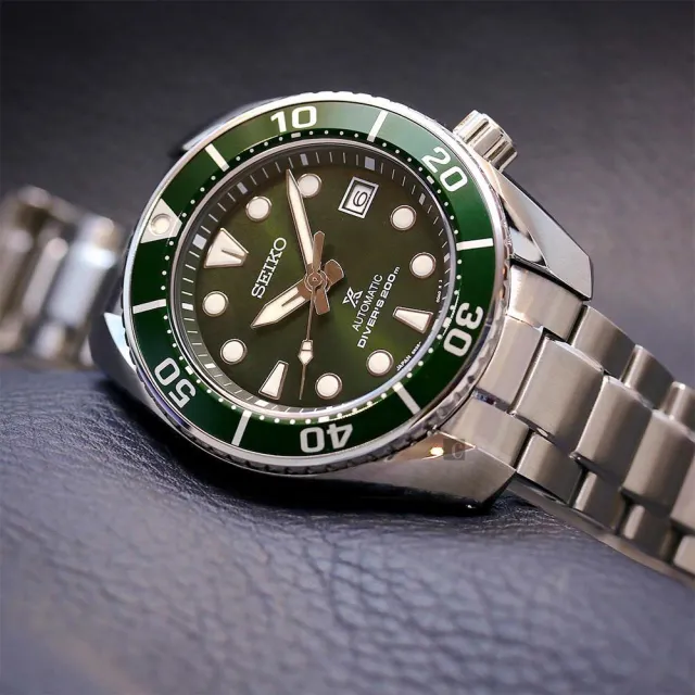 【SEIKO 精工】PROSPEX 綠水鬼200米潛水機械錶-45mm 開學禮 送禮 推薦(6R35-00A0G SPB103J1)