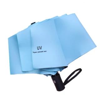 【QIDINA】質感抗UV自動傘(方便攜帶/超輕)