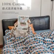 【BELLE VIE】歐式波普風 純棉單人羽絲絨冬被 150x200cm(多款任選)