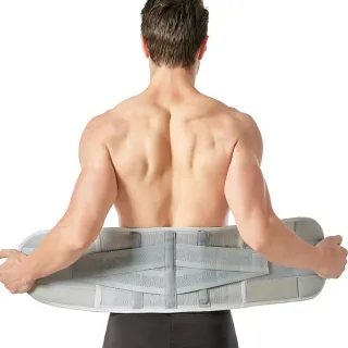 高彈力人體工學護腰帶(束腰帶 支撐 減壓 可調式 護腰 可拆卸支撐軟膠條)