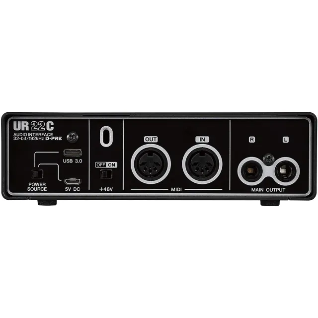 Yamaha 山葉音樂】Steinberg UR22C 錄音介面新增Type-C 錄音卡(錄音