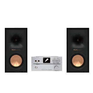 【Klipsch】R-50M書架喇叭 卡拉OK組(+Fiesta混音機+55W擴大機)