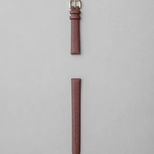 【ete】組合式腕錶-大錶徑皮革錶帶(黑色 棕色 摩卡色 卡其色 深紫色)